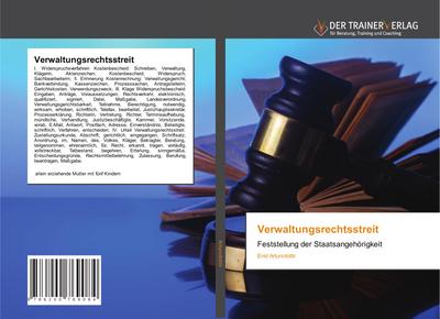 Verwaltungsrechtsstreit