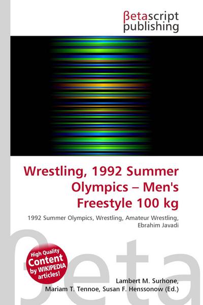 Wrestling, 1992 Summer Olympics - Men's Freestyle 100 kg 