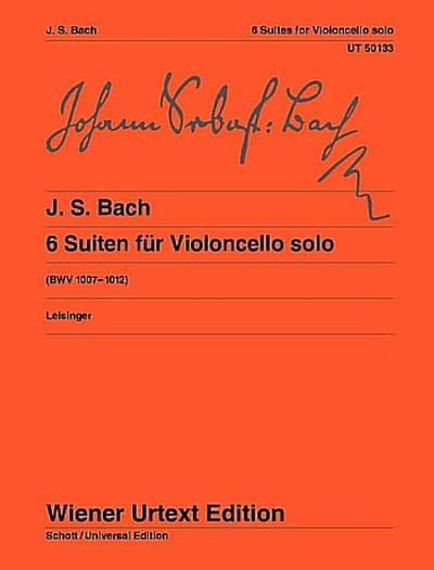 Suiten für Violoncello solo - Johann Sebastian Bach