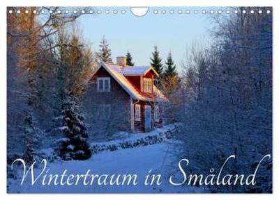 Wintertraum in Smaland (Wandkalender 2026 DIN A4 quer), CALVENDO Monatskalender