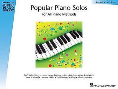 Popular Piano Solos - Prestaff Level: Hal Leonard Student Piano Library Book Only