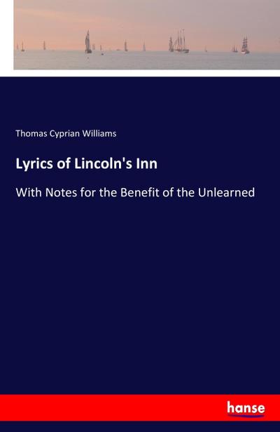 Lyrics of Lincoln’s Inn