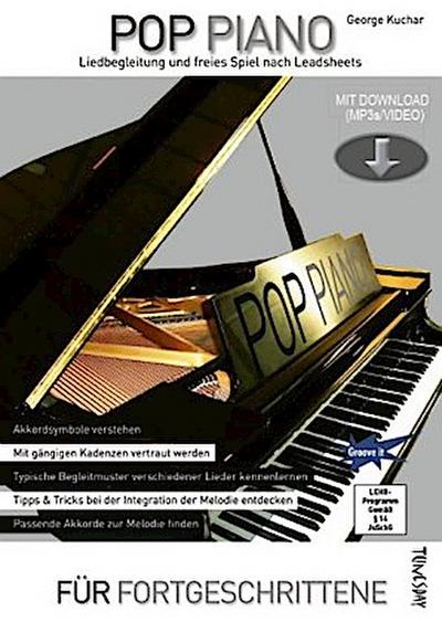 Pop Piano - Liedbegleitung und freies Spiel nach Leadsheets, m. CD-Plus