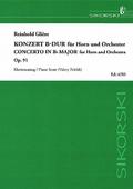 Concerto in B Major op.91 for Horn and Orchestra