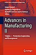 Advances in Manufacturing II