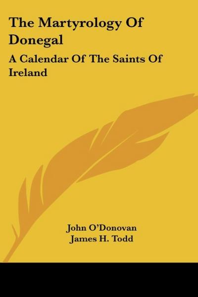 The Martyrology of Donegal
