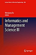 Informatics and Management Science III - Wenjiang Du