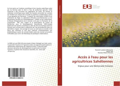 Accès à l’eau pour les agricultrices Sahéliennes