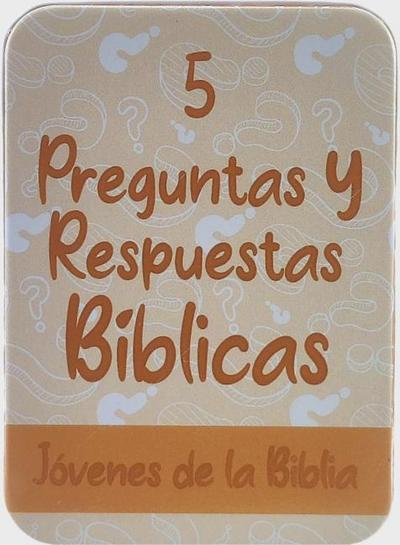 Preguntas Y Respuestas Bíblicas 5: Temas Generales (Caja de Metal)