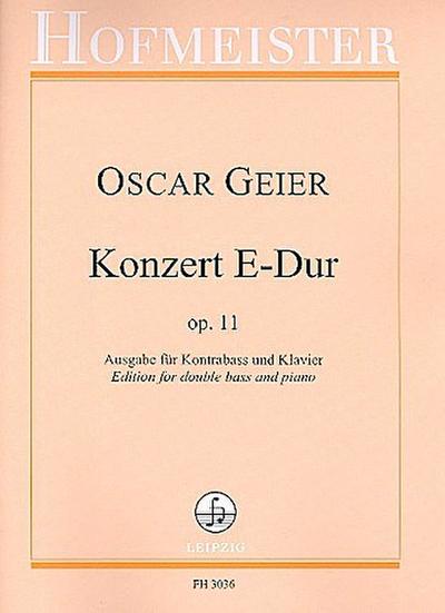 Konzert E-Dur, op. 11