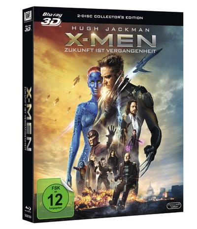 X-Men 5 (BR)3D Zukunft ist Vergangenheit Min: 127/DD5.1/WS   3D&2D, 2Disc