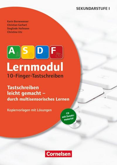 10-Finger-Tastschreiben (2. Auflage). Kopiervorlagen mit Lösungen und CD-ROM