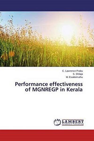 Performance effectiveness of MGNREGP in Kerala