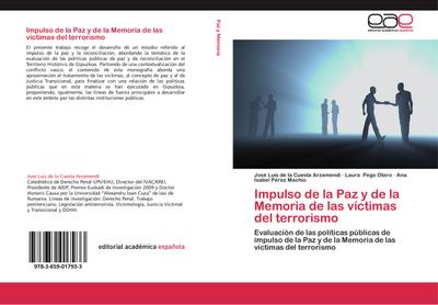 Impulso de la Paz y de la Memoria de las víctimas del terrorismo
