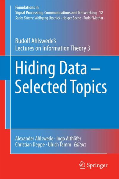 Hiding Data - Selected Topics