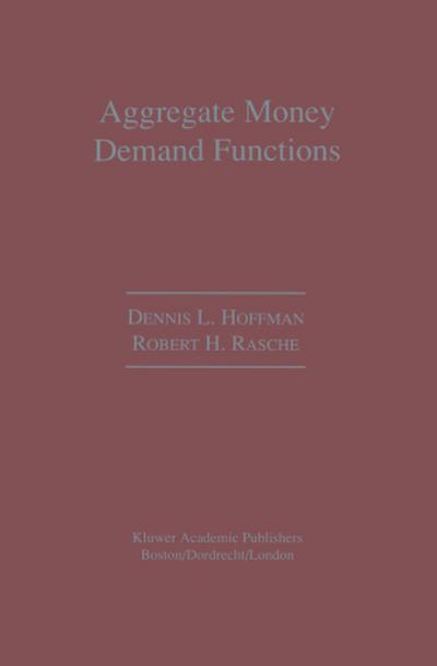 Aggregate Money Demand Functions
