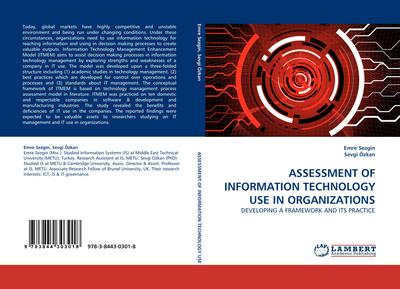 ASSESSMENT OF INFORMATION TECHNOLOGY USE IN ORGANIZATIONS