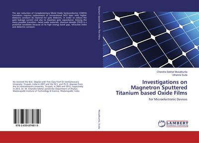 Investigations on Magnetron Sputtered Titanium based Oxide Films