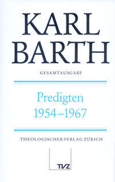 Karl Barth Gesamtausgabe