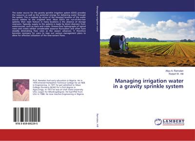 Managing irrigation water in a gravity sprinkle system