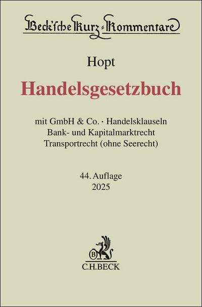 Handelsgesetzbuch. HGB