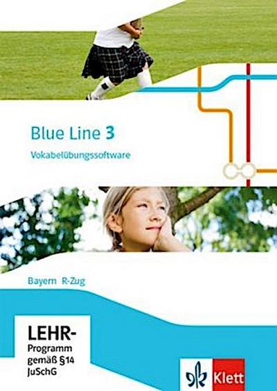 Blue Line 3 M-Zug. Ausgabe Bayern, Vokabelübungssoftware R-Zug, CD-ROM