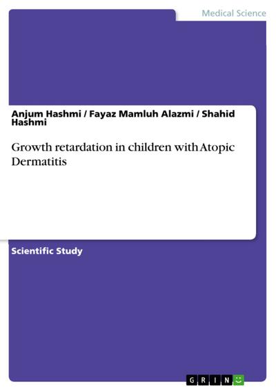 Growth retardation in children with Atopic Dermatitis