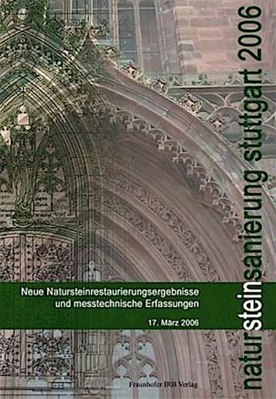 Natursteinsanierung Stuttgart 2006.