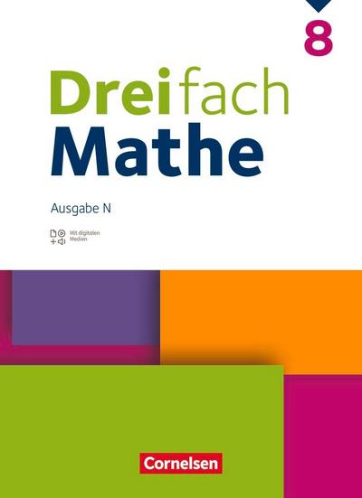 Dreifach Mathe 8. Schuljahr - Schulbuch