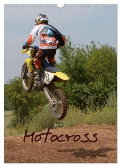 Motocross Terminplaner (Wandkalender 2026 DIN A3 hoch), CALVENDO Monatskalender