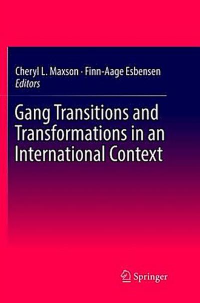 Gang Transitions and Transformations in an International Context