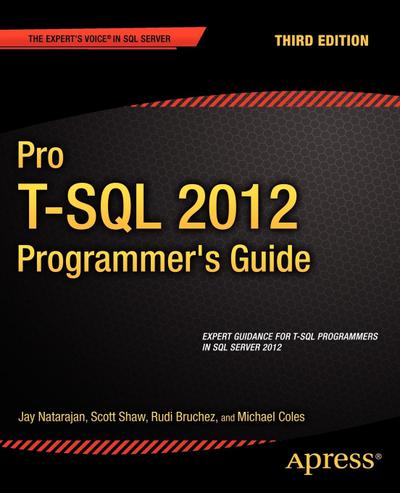 Pro T-SQL 2012 Programmer’s Guide