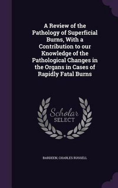 A Review of the Pathology of Superficial Burns, With a Contribution to our Knowledge of the Pathological Changes in the Organs in Cases of Rapidly Fatal Burns