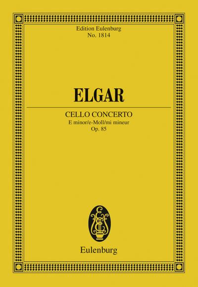 Cello Concerto E minor
