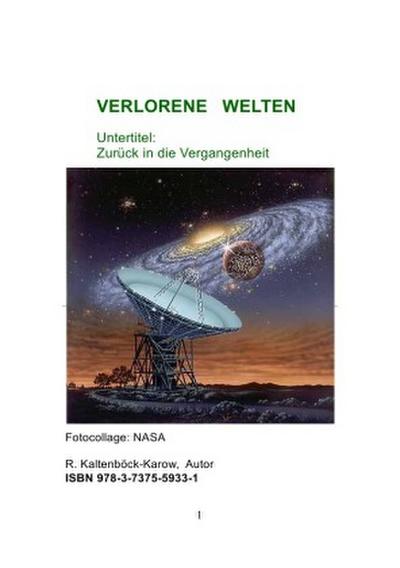 Nachfolgeserie: Reihe Weltraumarchaeologie / VERLORENE WELTEN