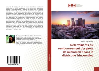 Déterminants du remboursement des prêts de microcrédit dans le district de Trincomalee