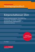 Veranlagungshandb. Körperschaftsteuer 2021