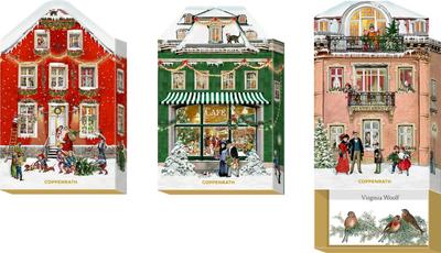 Adventskalender-Schachtel - Mein kleines Weihnachtshaus