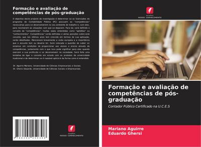 Formação e avaliação de competências de pós-graduação