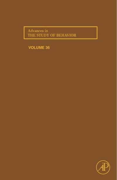 Advances in the Study of Behavior