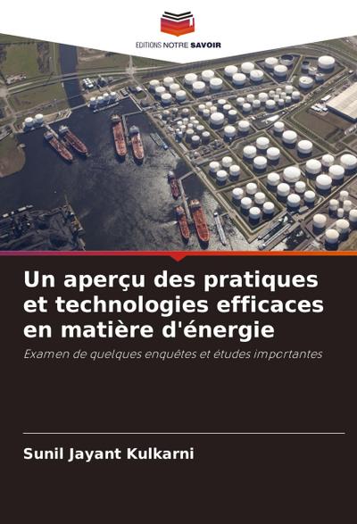 Un aperçu des pratiques et technologies efficaces en matière d’énergie