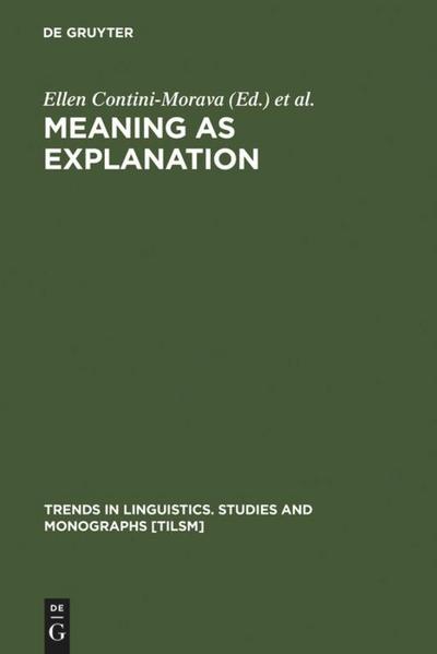 Meaning as Explanation