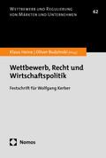 Wettbewerb, Recht und Wirtschaftspolitik