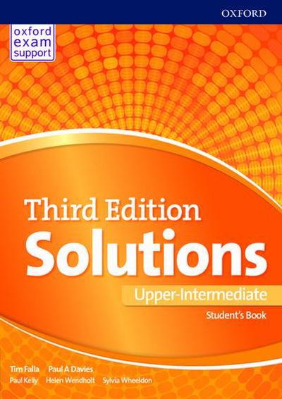 Solutions: Upper Intermediate. Student’s Book