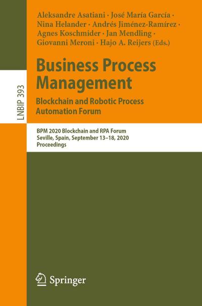 Business Process Management: Blockchain and Robotic Process Automation Forum