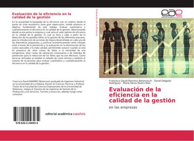 Evaluación de la eficiencia en la calidad de la gestión