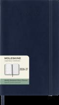 Moleskine Wochen-Notizkalender L/A5 Saphir Juli-Dezember 2026/2027