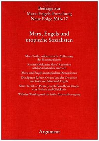 Marx, Engels und utopische Sozialisten