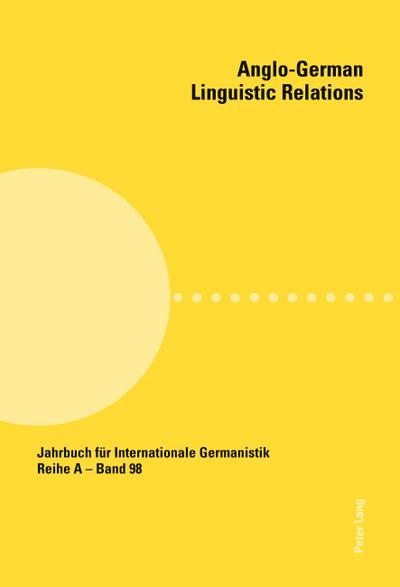 Anglo-German Linguistic Relations