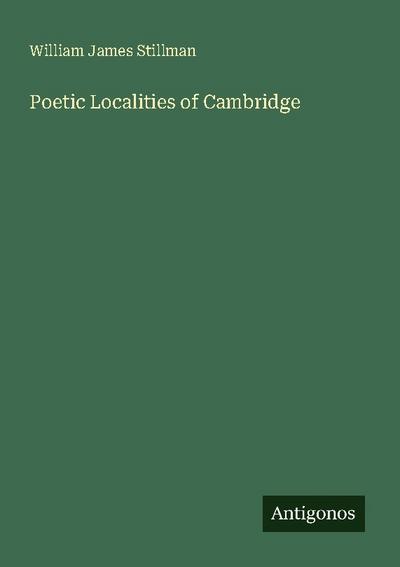 Poetic Localities of Cambridge